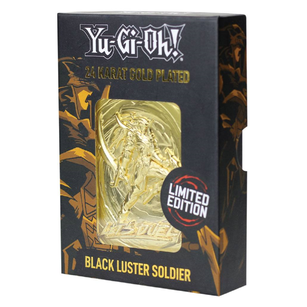 Karten Black (vergoldet) Replik Soldier YU-GI-OH! Luster