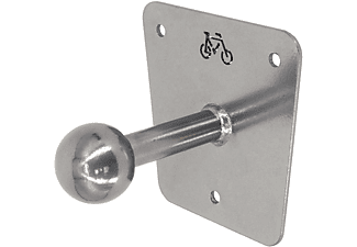 PREMIUMX Wandhalterung für Fahrradträger Aufhängung Fahrradheckträger inkl. Befestigung Fahrradträger-Wandhalter, Silber