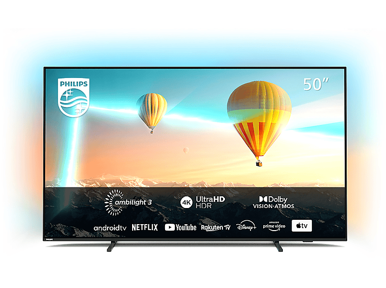 PHILIPS 50 PUS 8007/12 LED TV (Flat, 50 Zoll / 127 cm, UHD 4K ...