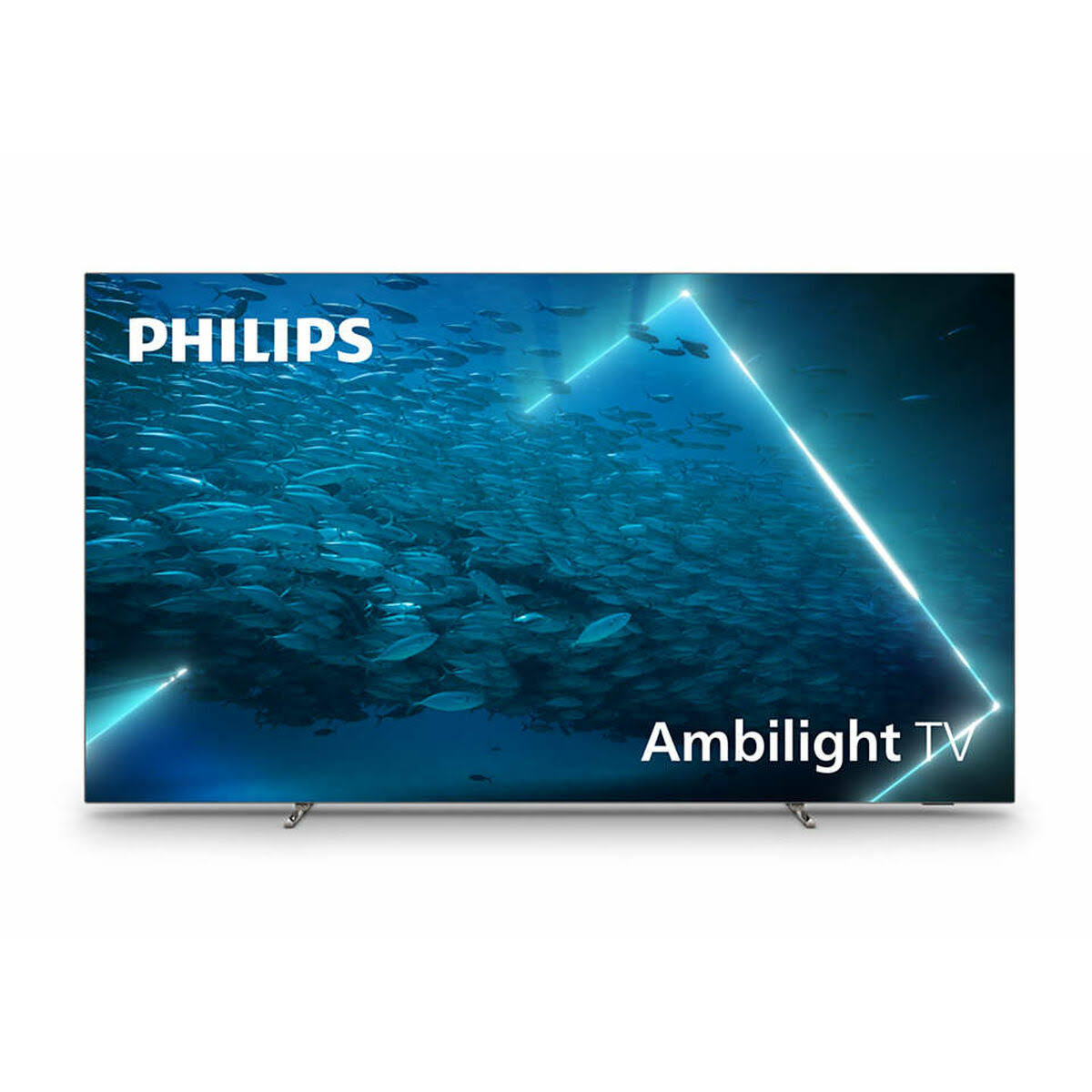 OLED 55OLED707/12 (R)) cm, 139 TV / (Flat, PHILIPS 11 Android 55 4K, TV™ Zoll Ambilight, UHD