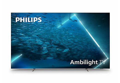 TV OLED 55"  - 55OLED707/12 PHILIPS, UHD 4K, Philips P5, DVB-T2 (H.265)Sí, licenciado, Plata