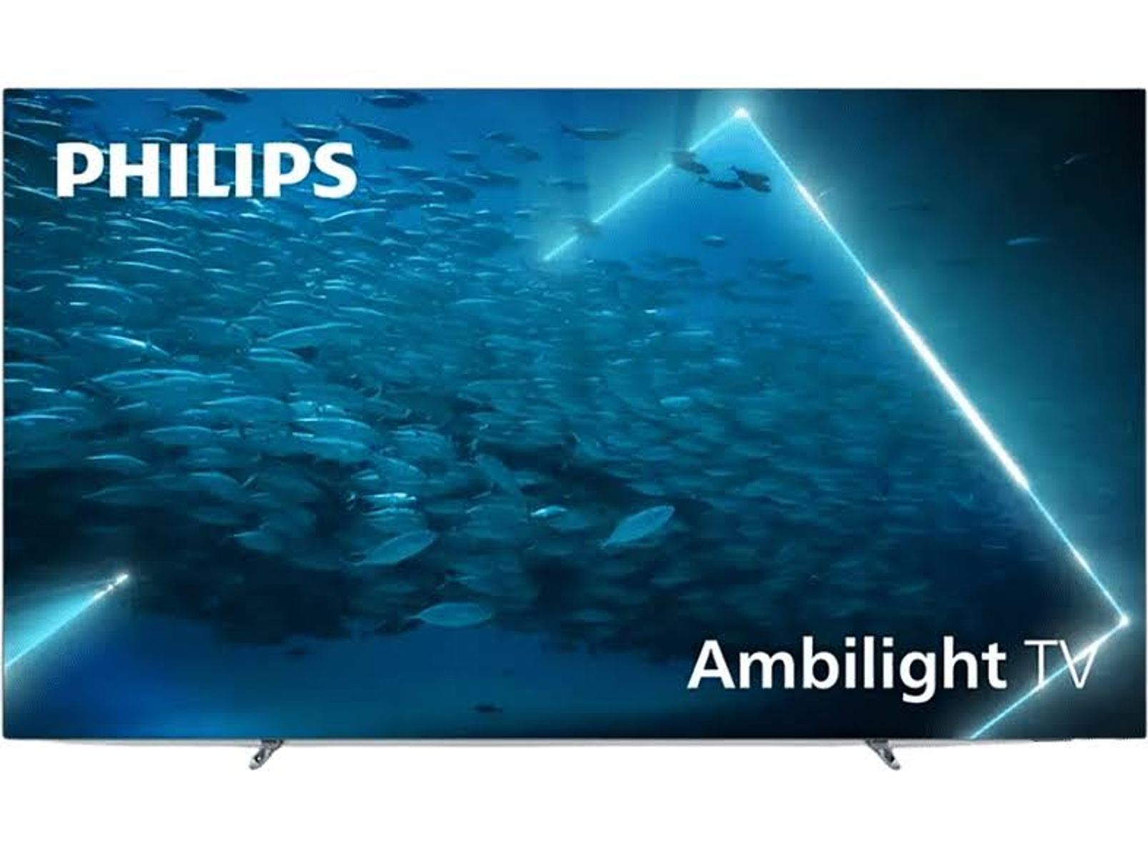 PHILIPS 55OLED707/12 Zoll / 11 TV™ 139 OLED TV (Flat, (R)) cm, Android 4K, Ambilight, 55 UHD