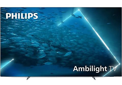 TV OLED 55"  - 55OLED707/12 PHILIPS, UHD 4K, Philips P5, DVB-T2 (H.265)Sí, licenciado, Plata