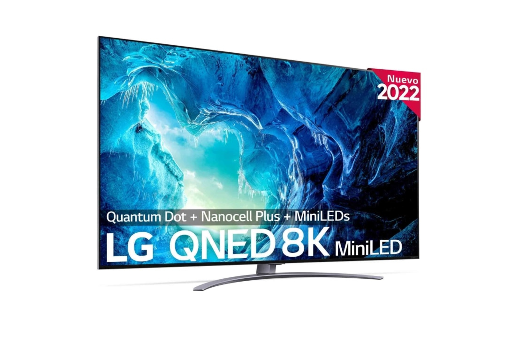 TV LED 75" - 75QNED966QA LG, UHD 8K, Procesador Inteligente α9 Gen5 AI Processor 8K, DVB-T2 (H.265)Sí, Negro