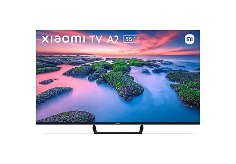TV LED 55 - XIAOMI Xiaomi TV A2 55, UHD 4K, MediaTek Mali G52 MP2, DVB-T2  (H.265), Negro