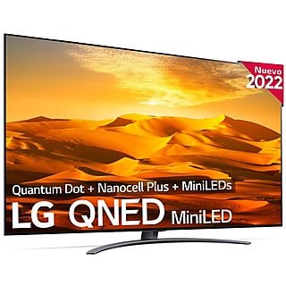 TV Mini LED 65" - LG 65QNED916QA, UHD 4K, Procesador Inteligente a7 Gen5 AI Processor 4K, DVB-T2 (H.265), Negro