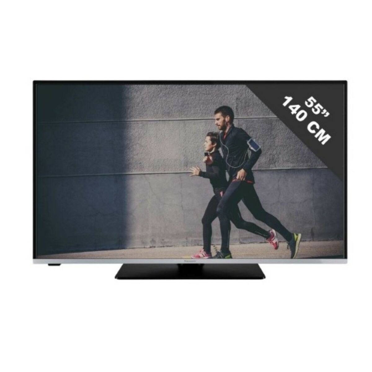 TV LED 55" - TX-55JX620E PANASONIC, UHD 4K, DVB-T2 (H.265)Sí, Negro