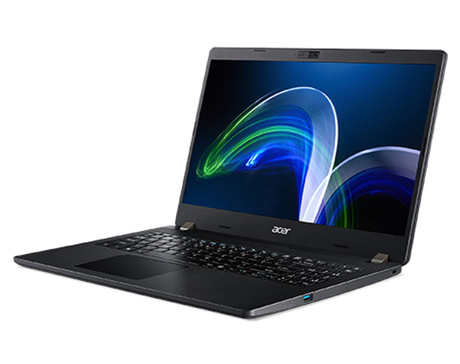 AMD 256 Prozessor, mit TravelMate Notebook Zoll SSD, GB Radeon ACER Ryzen™ P2 8 TMP215-41-G2-R6VR, 5 RAM, GB AMD 15,6 Display, Schwarz Graphics,