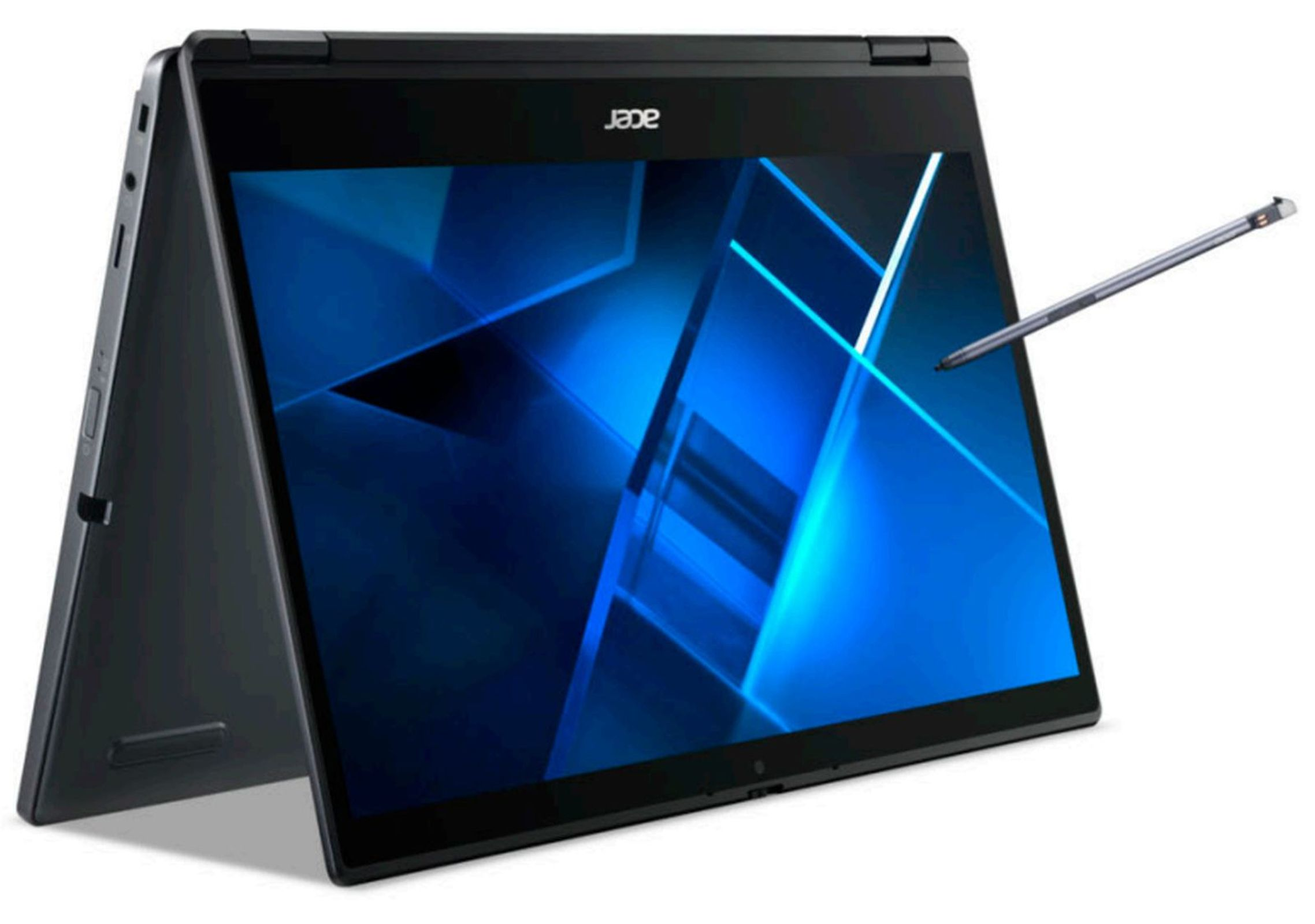 ACER TM Spin P414RN-51, Notebook Core™ GB Graphics, UHD 8 Blau Intel® Touchscreen, mit Prozessor, RAM, i3 Zoll SSD, Intel® 14 GB 256 Display