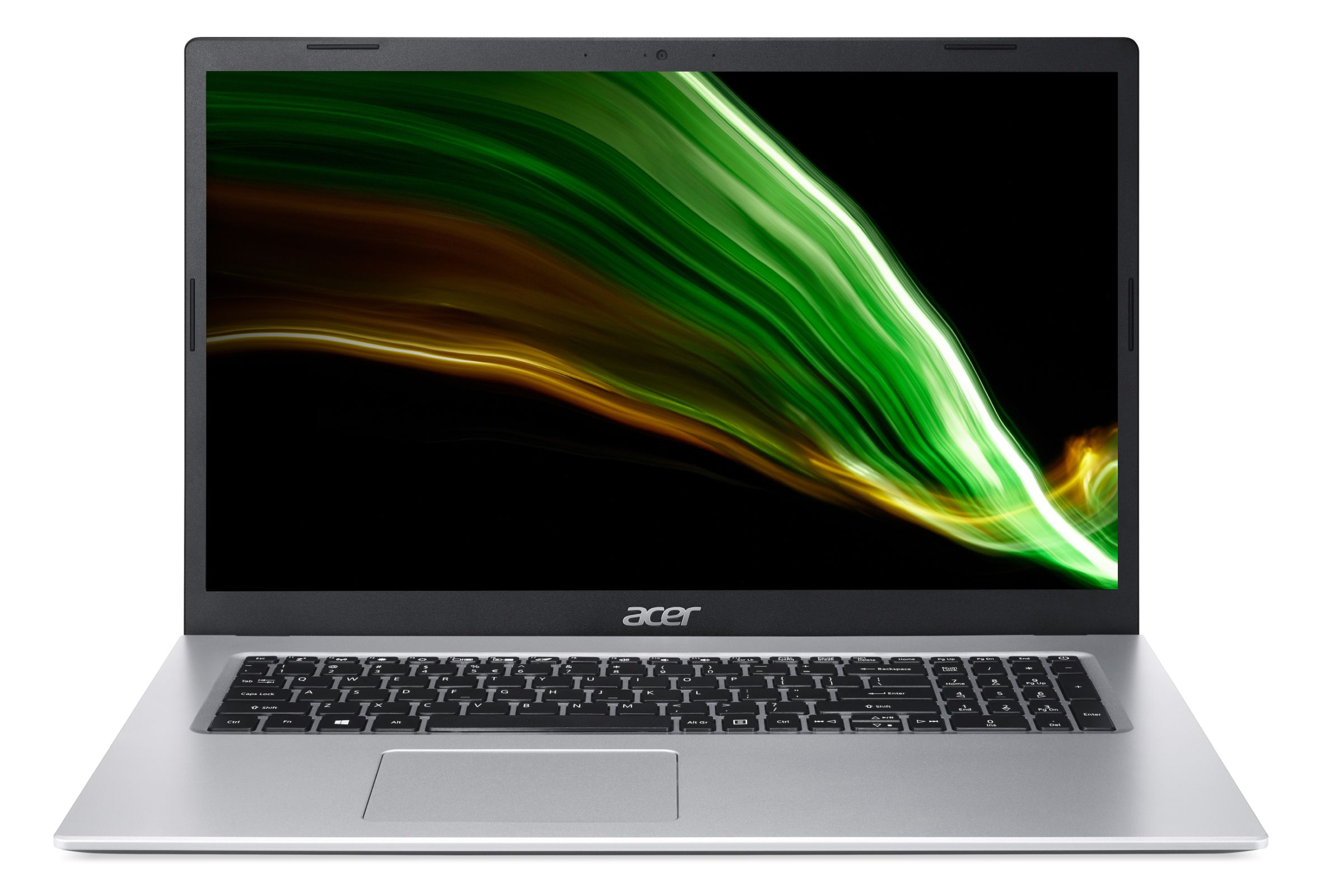 ACER Aspire Display, Graphics, 256 RAM, SSD, GB 8 GB UHD 3 A317-33, Intel®, silber mit 17,3 Notebook Zoll