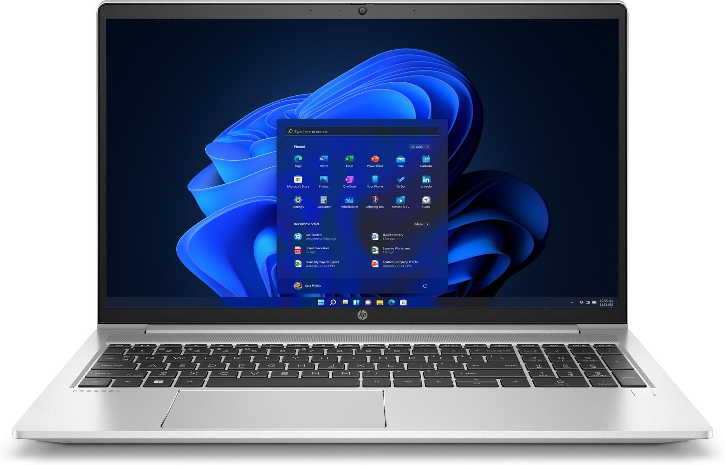HP ProBook 455 G9, Notebook Graphics, RAM, mit GB Display, GB Zoll Radeon AMD 256 15,6 8 SSD, silber