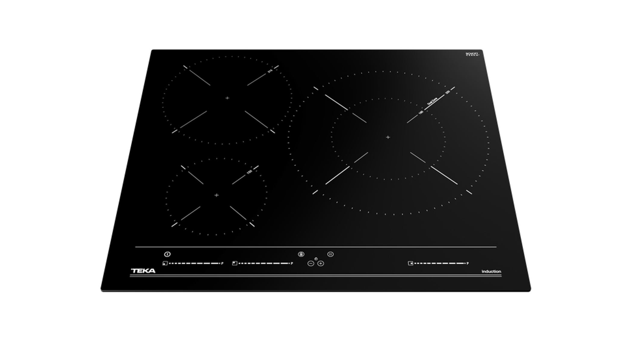 Gofrownica Pokemon otwarta, gofry w środku, z czerwono-czarnym wzorem Pokemon na białym tle.