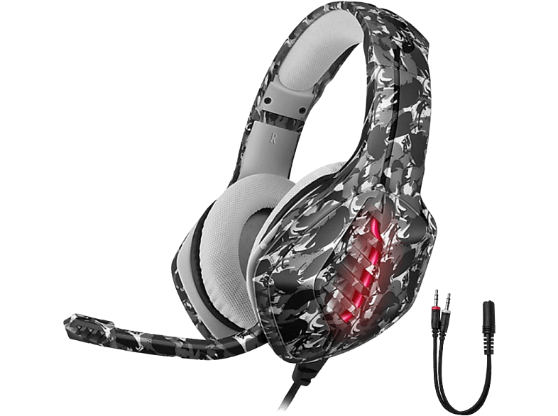 ps4 controller camouflage grau saturn