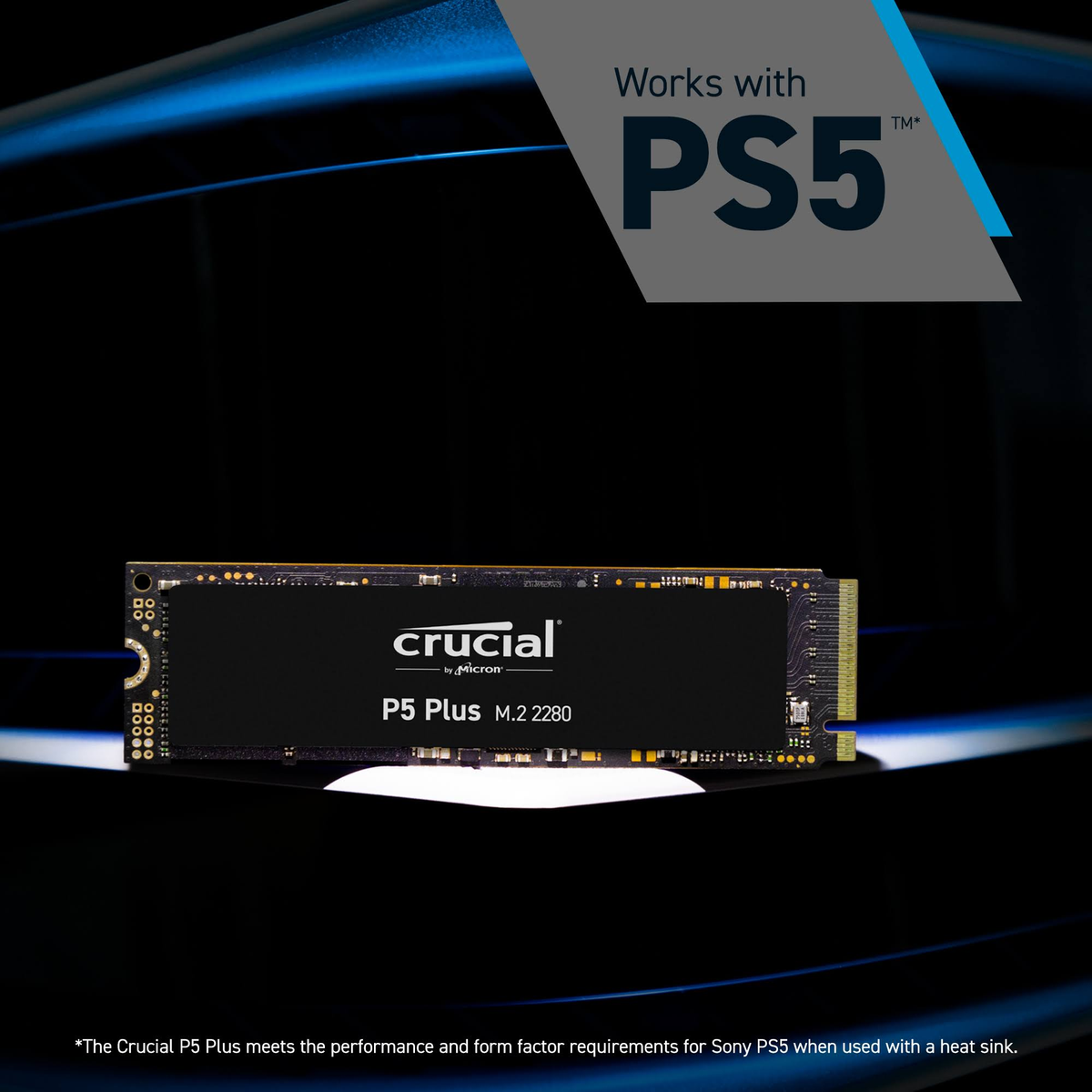 CRUCIAL P5 Plus, 1000 intern GB, SSD