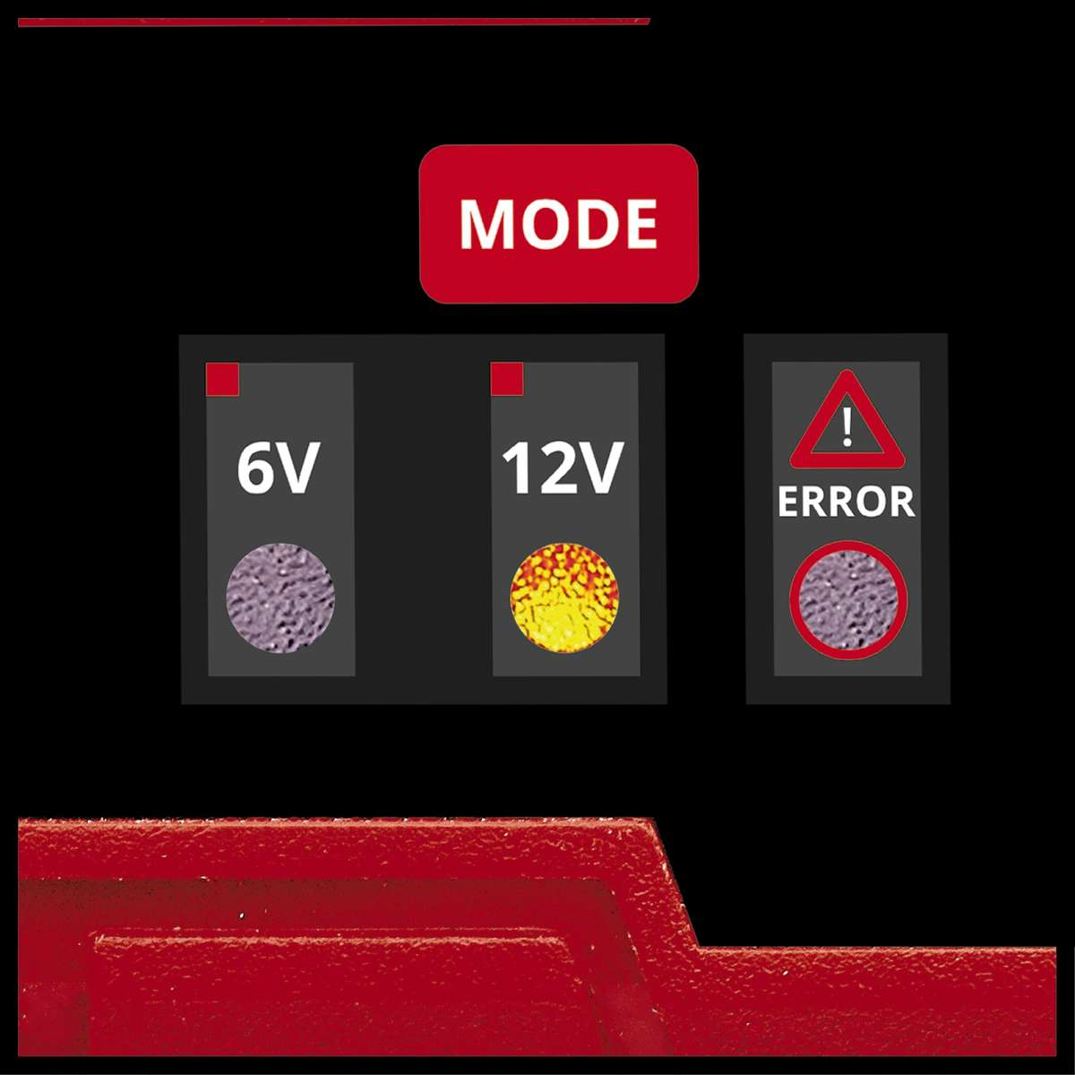 EINHELL CE-BC 1 M Rot Autobatterie Ladegerät