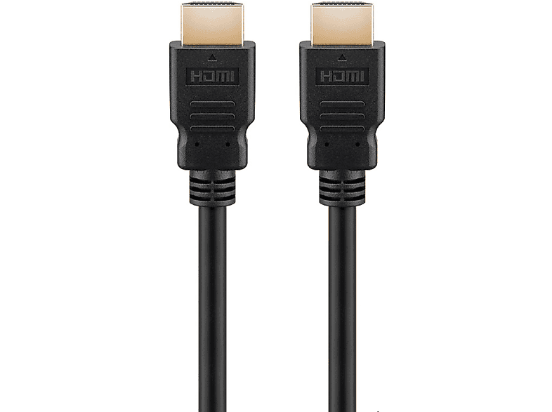 High-Speed GOOBAY schwarz HDMI-Kabel, Ultra