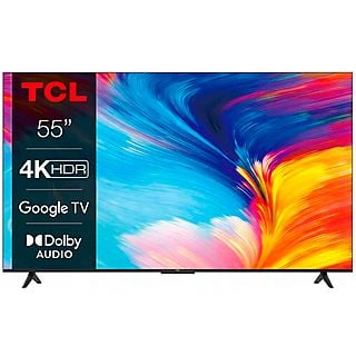 TV LED 55" - TCL 55P631, UHD 4K, Negro