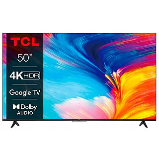 TV LED 50" - TCL P63, UHD 4K, Negro