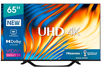 TV LED 65"  - 65A63H HISENSE, HDR 4K, Negro