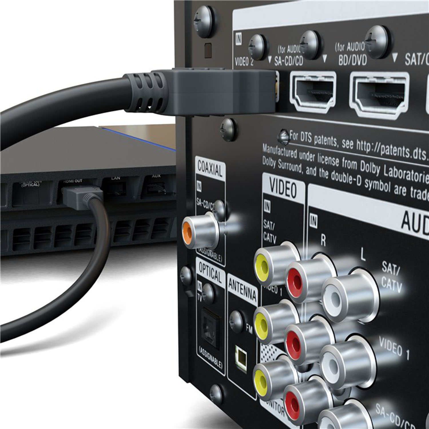 GOOBAY Ultra Ethernet High-Speed HDMI-Kabel mit