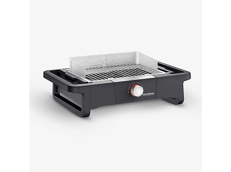 Elektrogrill, (2500 schwarz Watt) 8123 PG SEVERIN