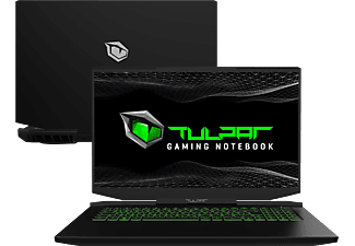 TULPAR A7 V14.2.2, Gaming Notebook mit 17,3 Zoll Display,  Prozessor, 16 GB RAM, 500 GB SSD, NVIDIA GeForce RTX 3050 TI, Schwarz