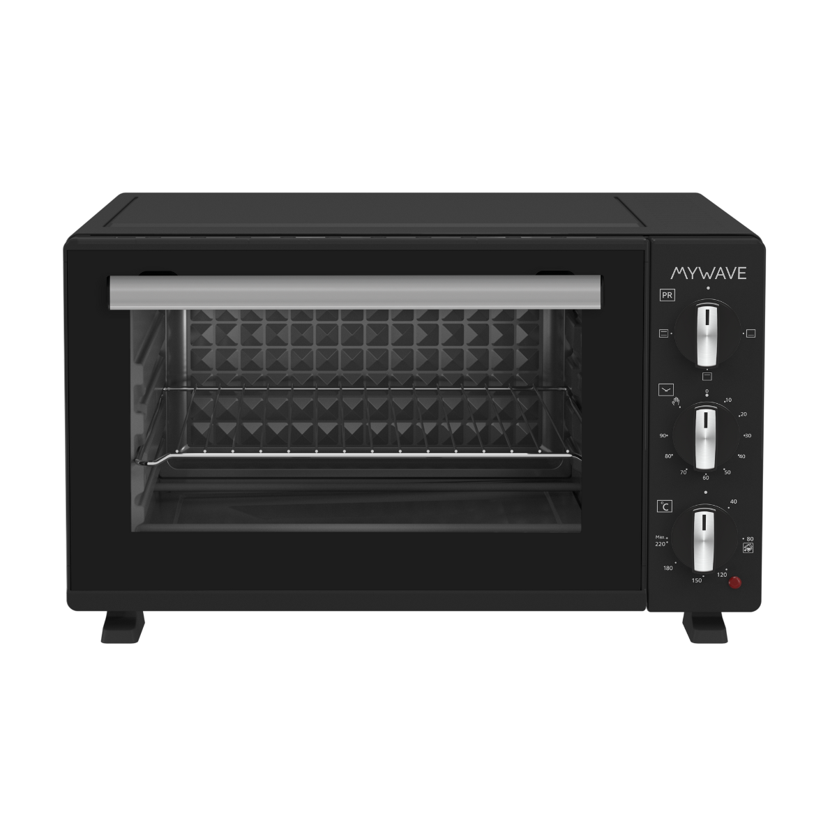 Mini horno - MWHOR-20L MYWAVE, Negro