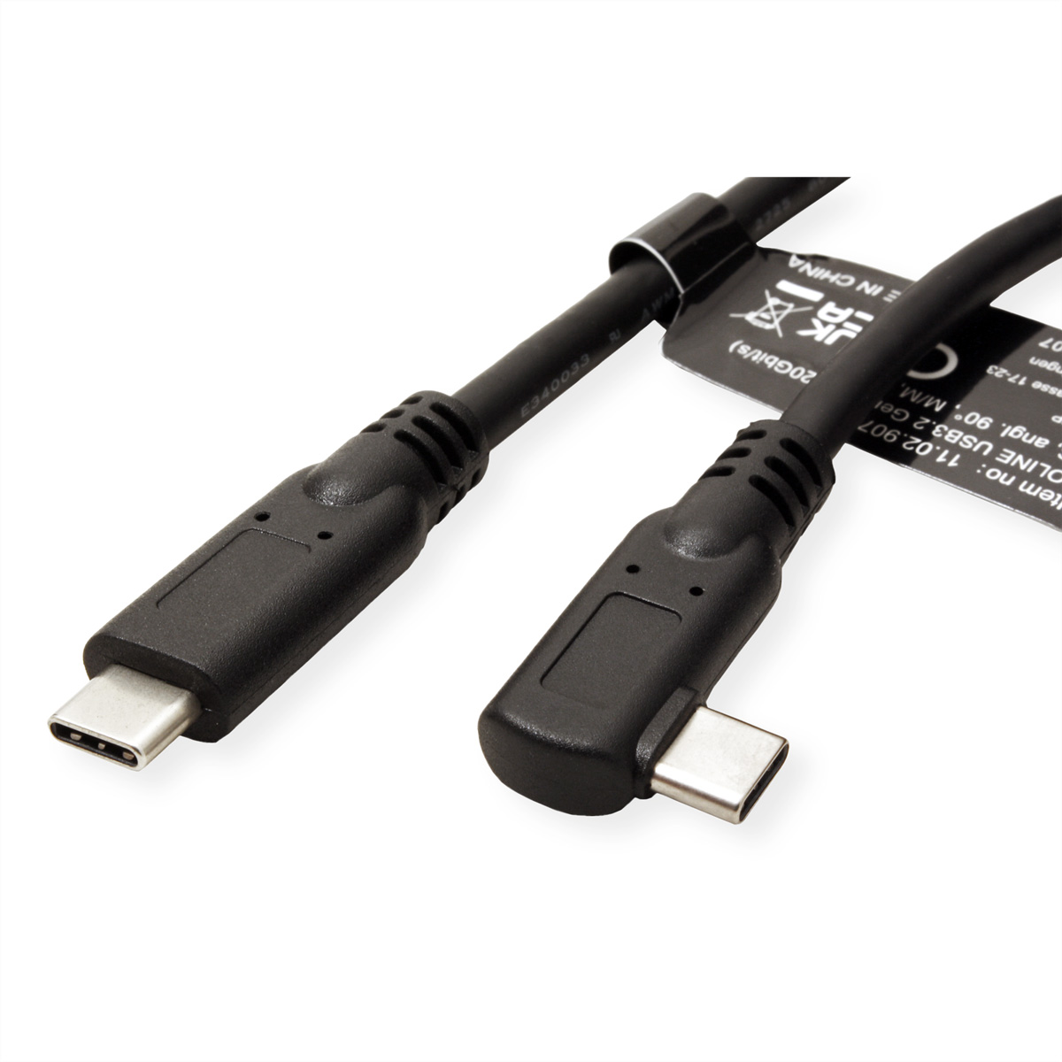 ROLINE Kabel Emark, 2x2 ST/ST USB 3.2 3.2 C-C, Gen Kabel, USB
