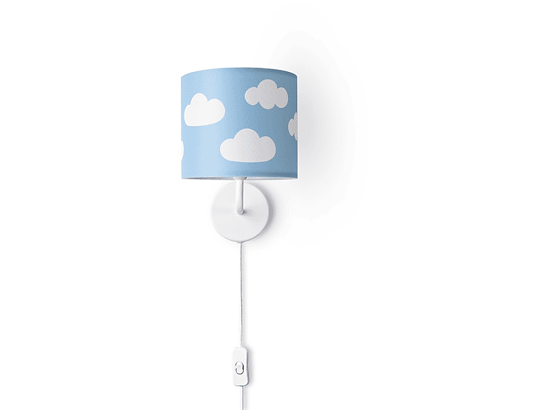 PACO HOME LUCA Wolken-Design Wandleuchte