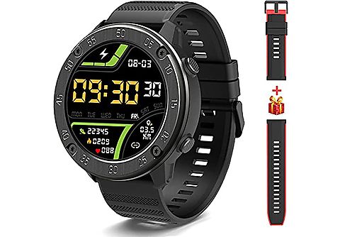 Smartwatch - IOWODO X5, Negro