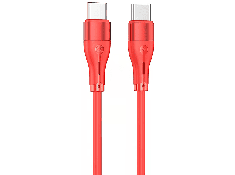 TELLUR Typ-C-zu-Typ-C-Kabel, 3A, PD60W, Silikonkabel, 100 cm | USB Kabel