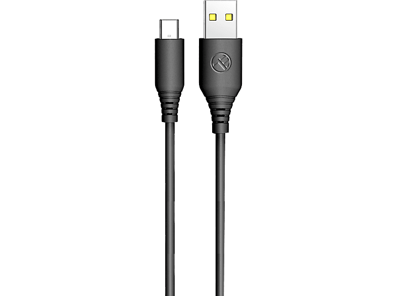 TELLUR USB Silikon aus zu Datenkabel Typ-C, 3A