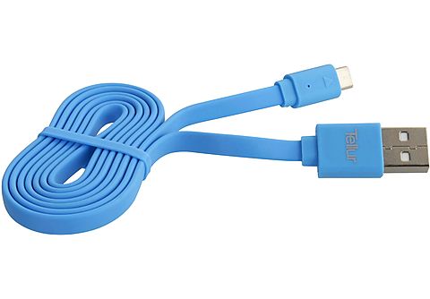 Cable USB  - Basic TELLUR, Blue