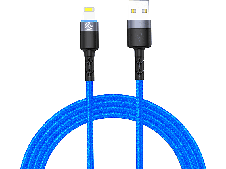 TELLUR USB zu Lightning mit LED-Licht, 3A Datenkabel