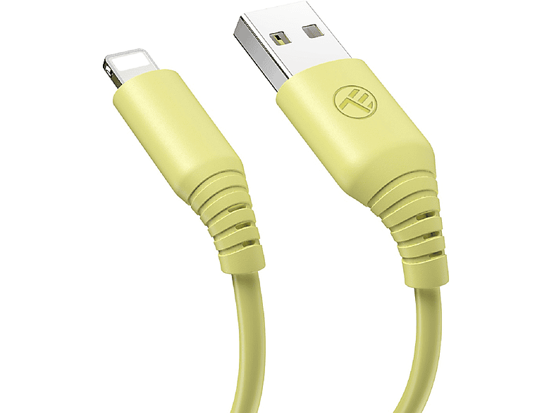 aus zu Silikon TELLUR Datenkabel Lightning, 3A USB