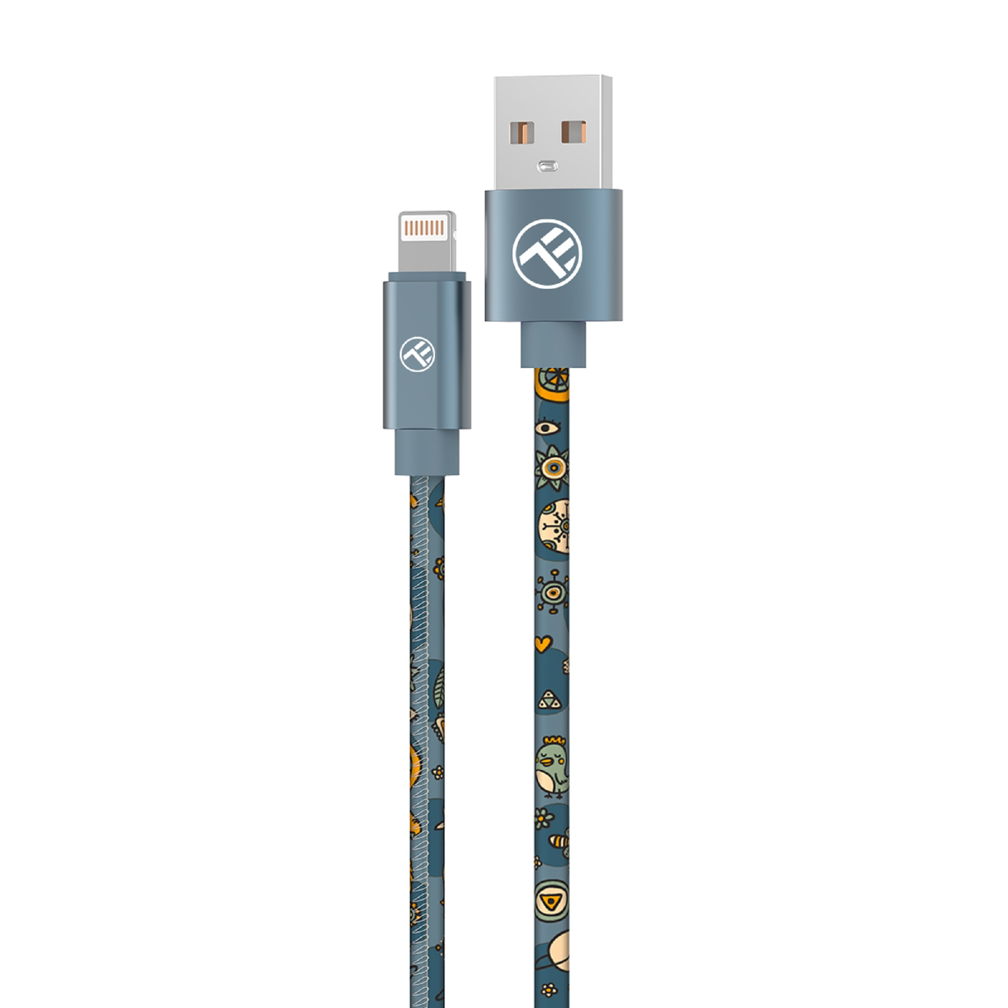 Kabel TELLUR Graffiti-USB Lightning, zu 3A