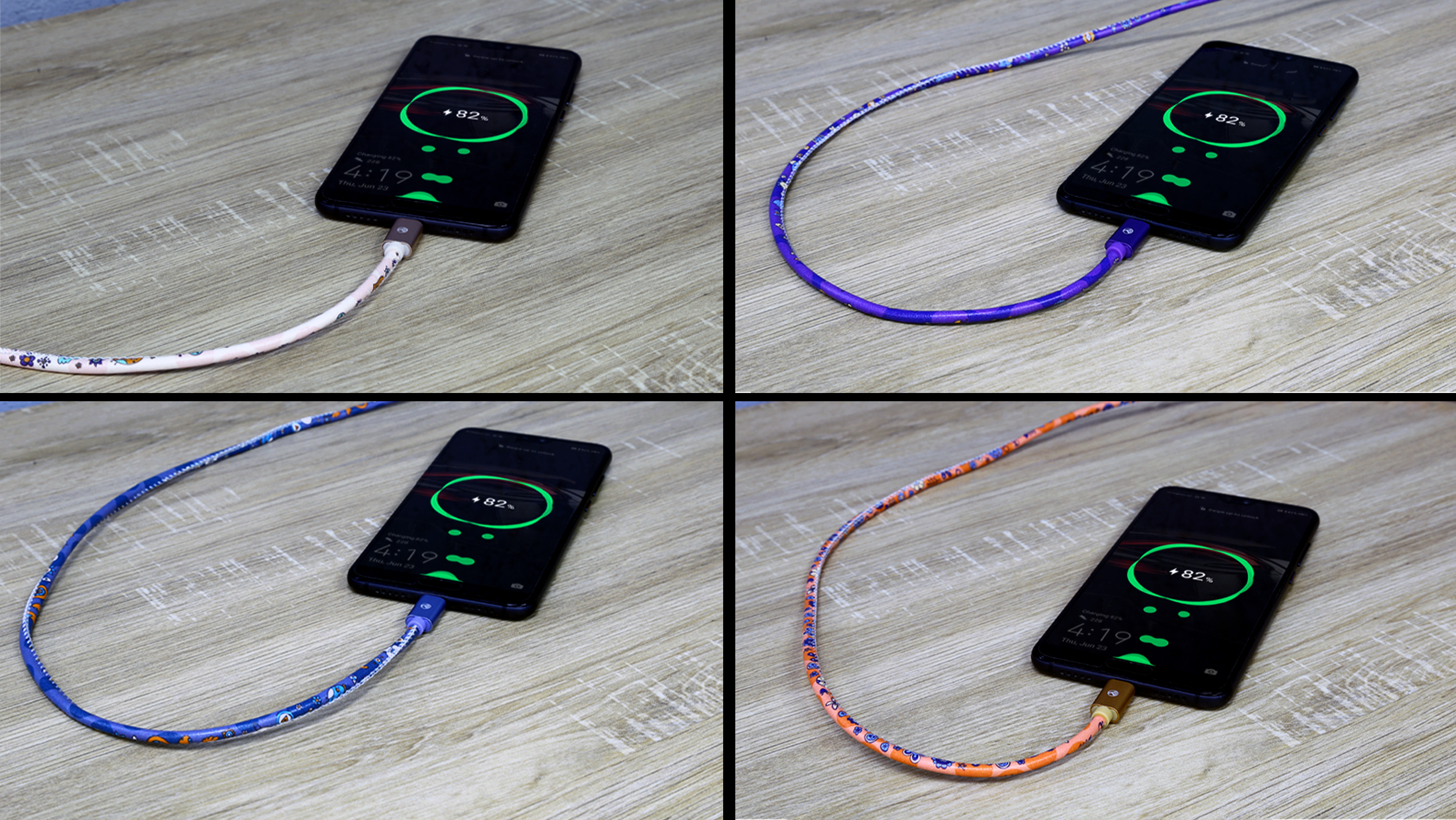Typ-C, Graffiti-USB TELLUR zu Kabel 3A