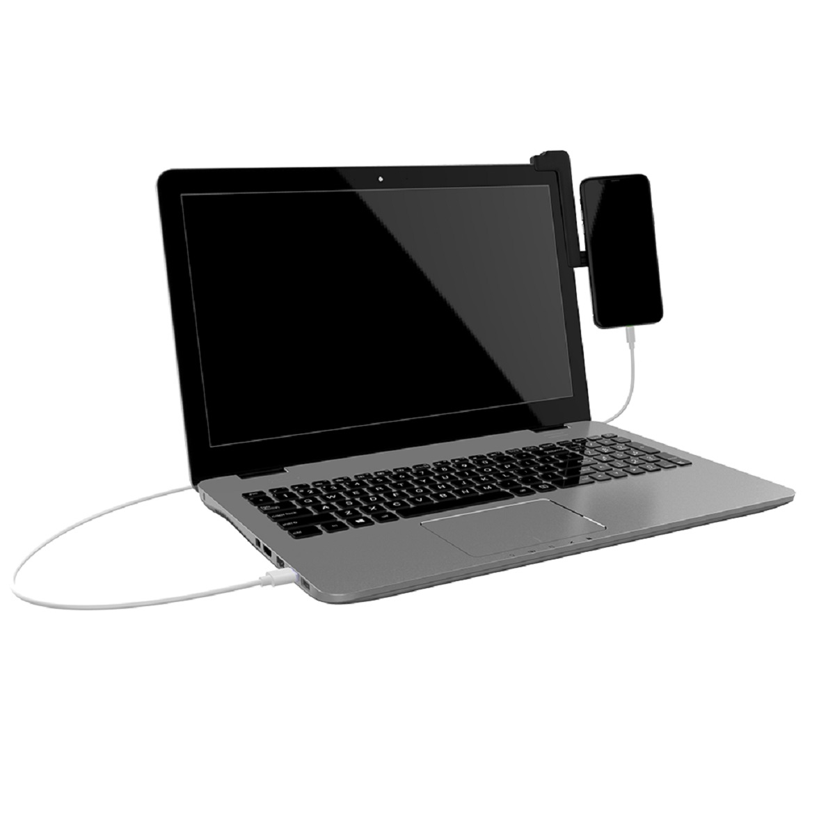 Schwarz TELLUR Laptop-Displayhalterung, Handyhalterung, MDM