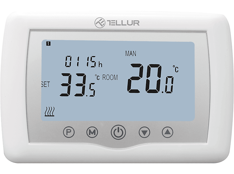 Termostato de aire acondicionado central controlado por voz Alexa