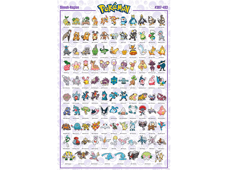 Pokemon - Pokémon - Sinnoh Pokemon deutsch