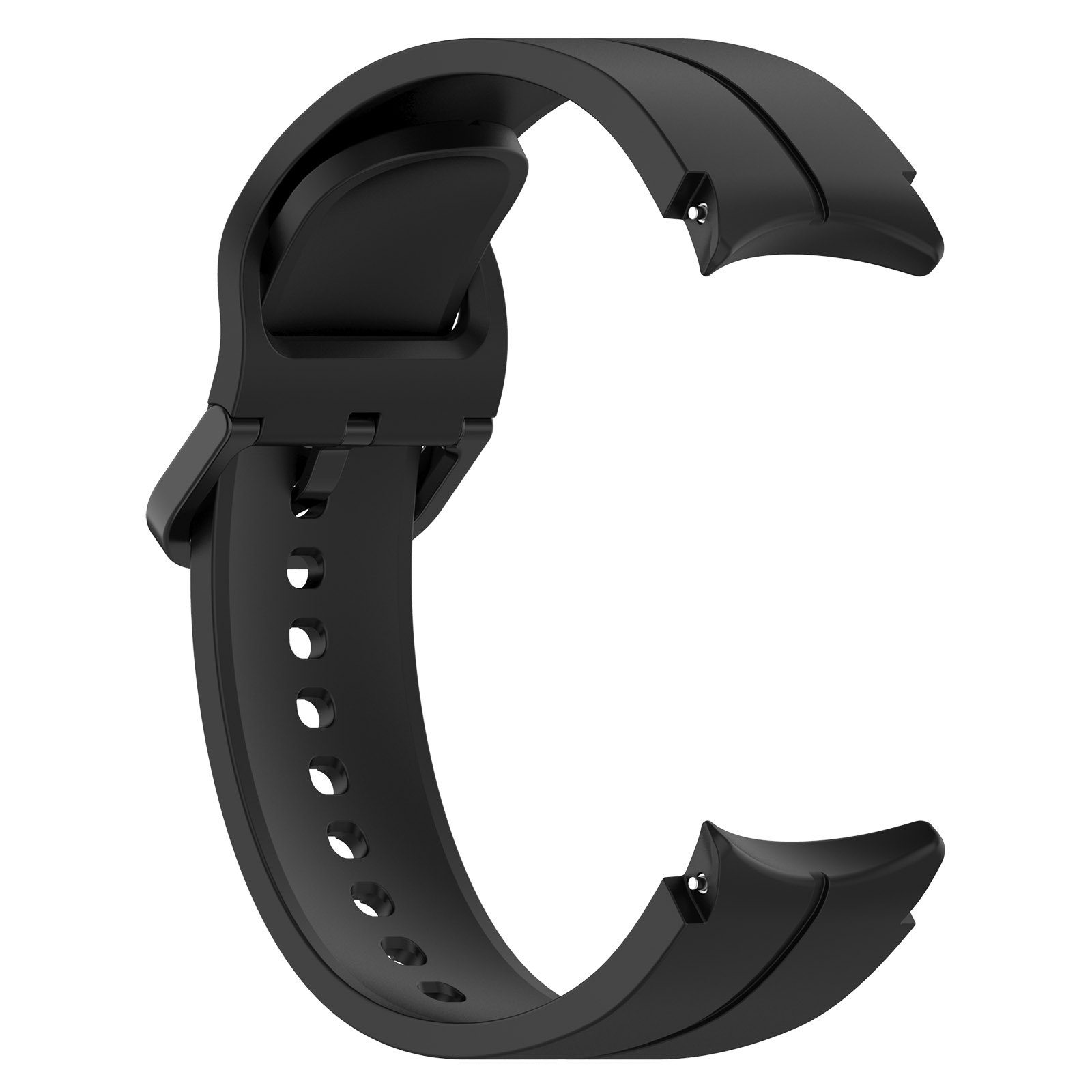 INF Uhrenarmband Silikon, Ersatzarmband, Samsung, 5/5 Watch Classic/3, schwarz Pro/4/4
