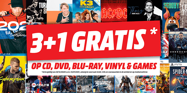 vallei bedrijf intellectueel Mediamarkt Belgie heeft 4 halen = 3 betalen op games