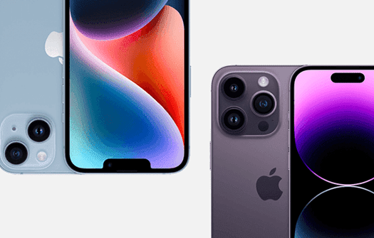 Différences iPhone 14 et 14 Pro