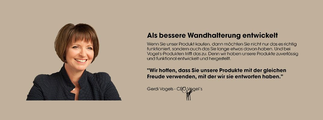 Gerdi Vogels - CEO Vogel’s