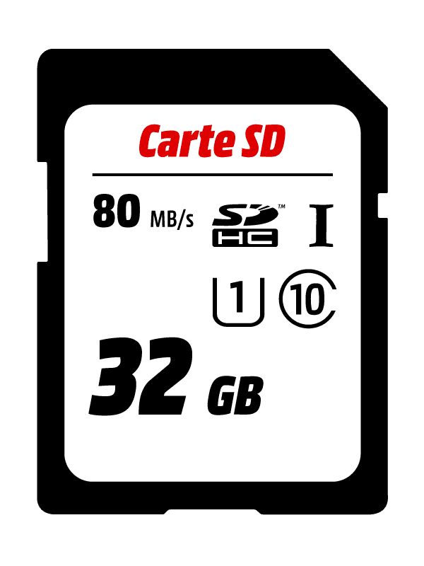 Carte Mémoire microSDXC SanDisk Ultra 64 Go Classe 10 pour Android. Vitesse  de Lecture Allant jusqu'à 80 Mo/s + Adaptateur SD : : Informatique