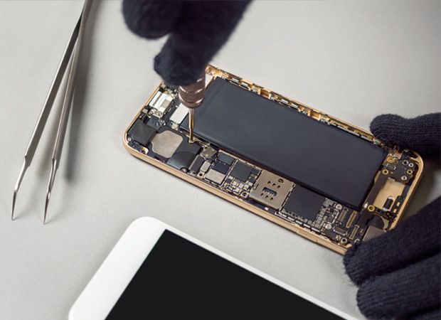 Smartphone Akku-Reparatur