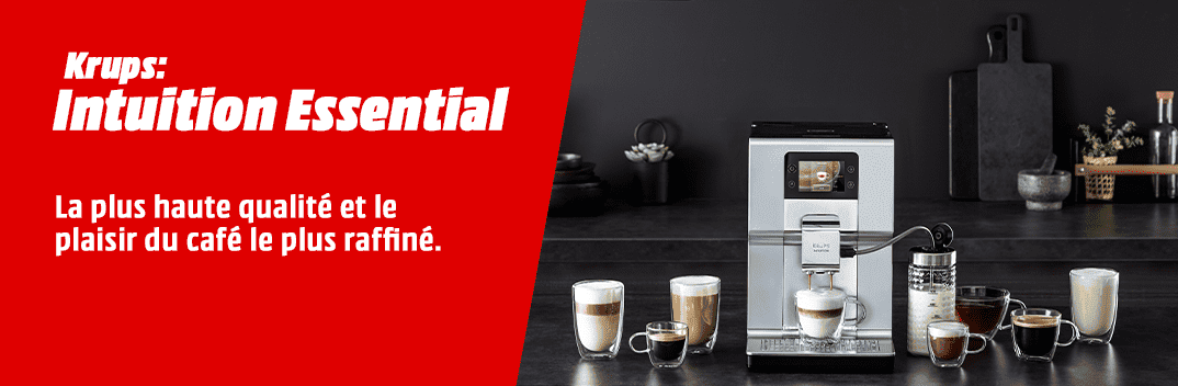 Dégustez un bon café tous les matins et économisez plus de 100 € sur la  machine à expresso Krups Essential avec MediaMarkt