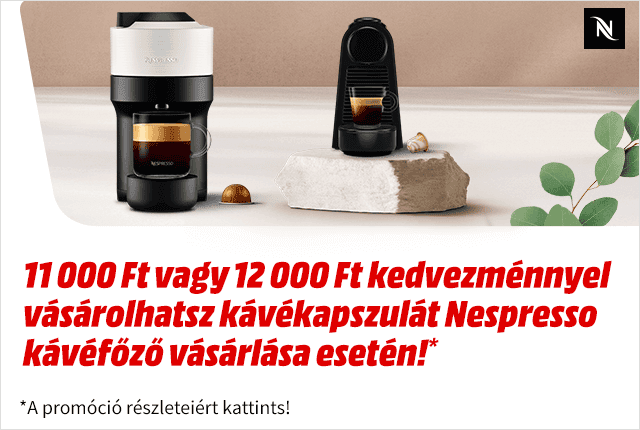 Nespresso promóció
