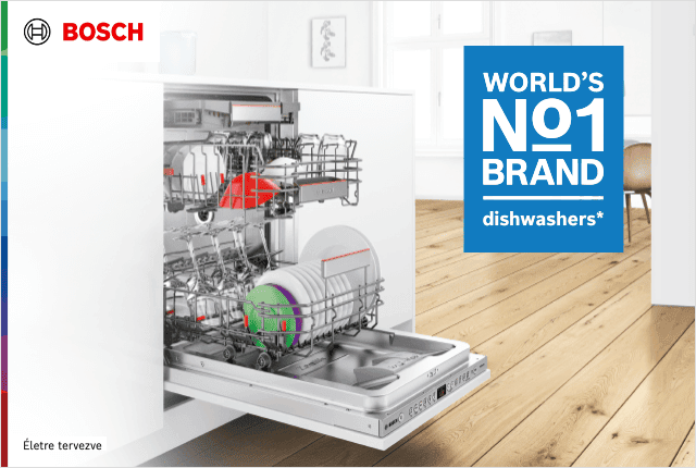 Bosch mosogatógépek 5 év garanciával