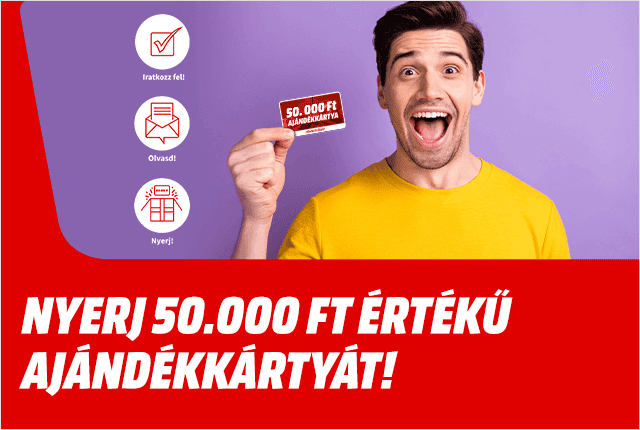 Nyerj 50.000 Ft értékű ajándékkártyát!